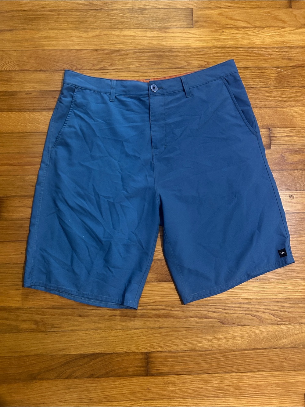Ripcurl Men's Blue Casual Boardwalk Shorts